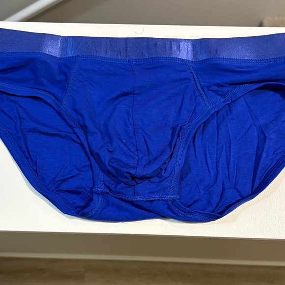 Men's Blue Briefs - Picture 8 of 10